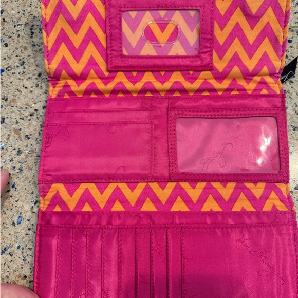 Vera Bradley Women's Floral Wallet - Multicolor NWOT Trifold - Picture 3 of 5